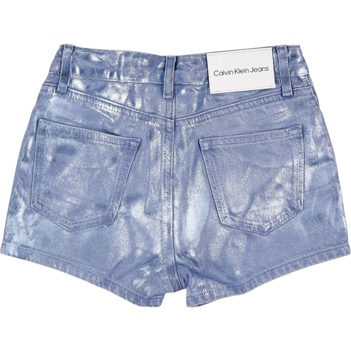 Calvin Klein Metallic Blue Shorts