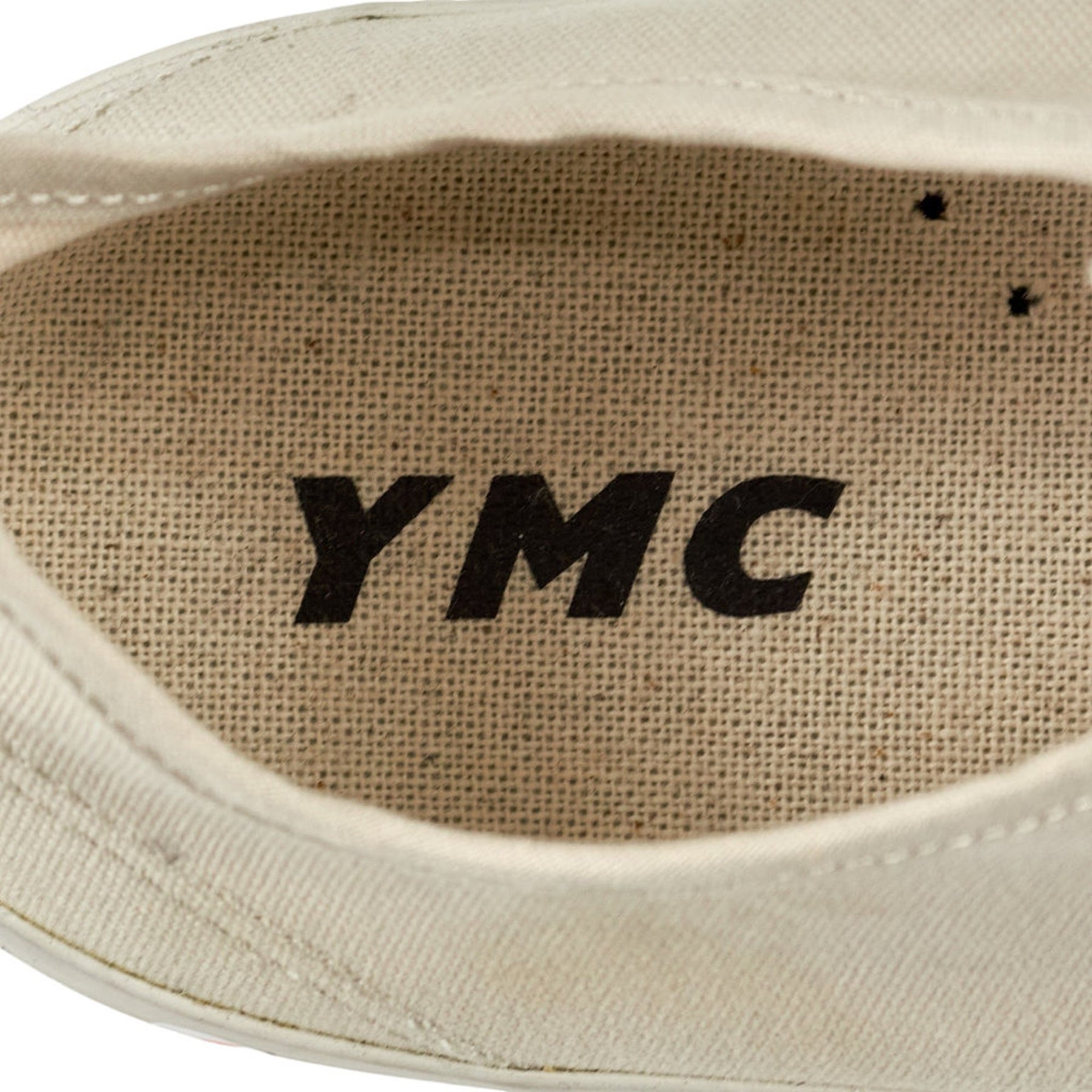 YMC Beige Canvas Trainers