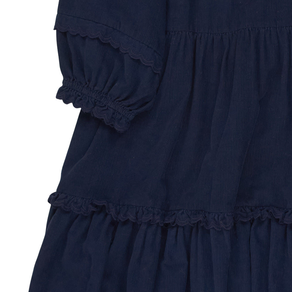 Wyse Navy Cord Dress