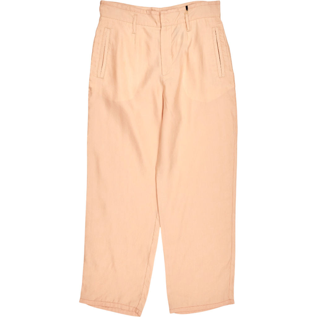 Forte Forte Peach Iridescent Linen Trousers