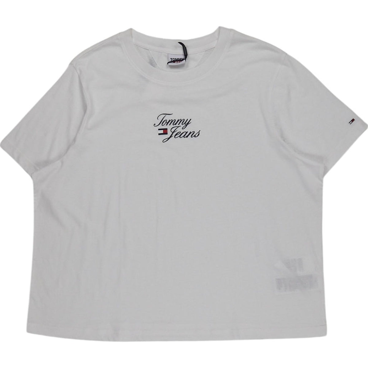 Tommy Jeans White Logo T-Shirt