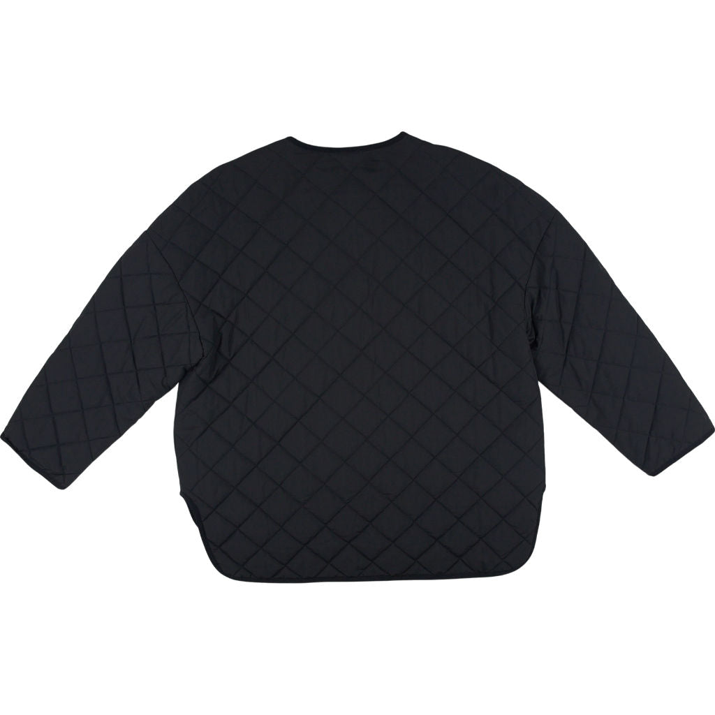 Wyse Black Quilted Jacket UK 8