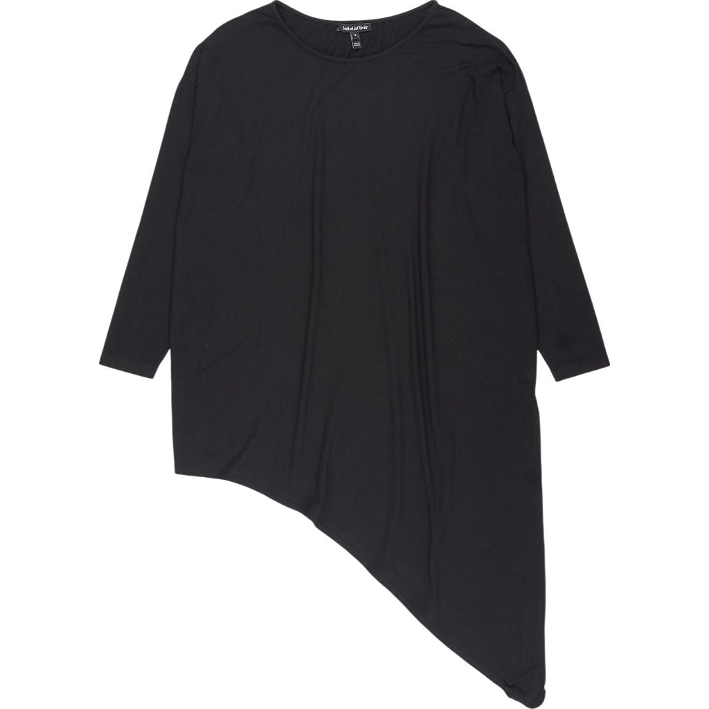 Isabella Oliver Black Asymmetric Top