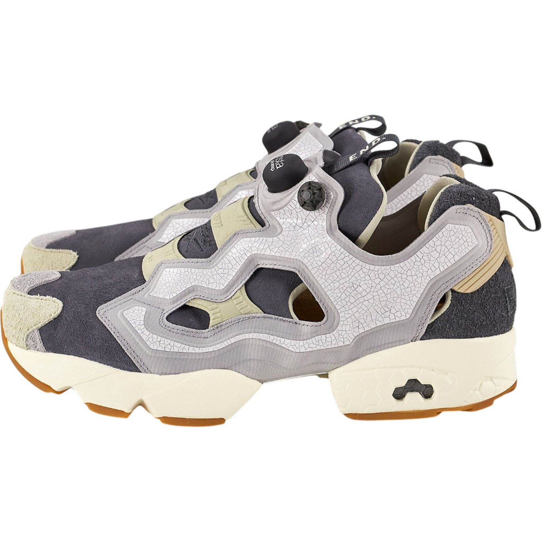 Reebok Grey InstaPump Fury Trainers