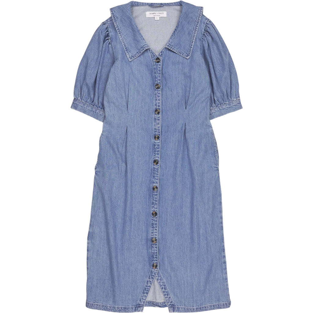 Seventy + Mochi Blue Sailor Bette Dress