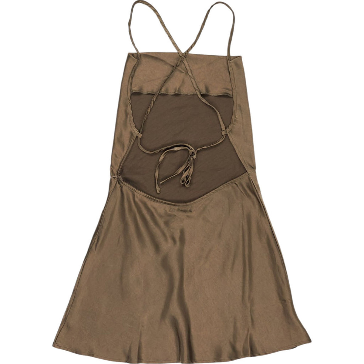 Motel Olive Zenta Satin Dress