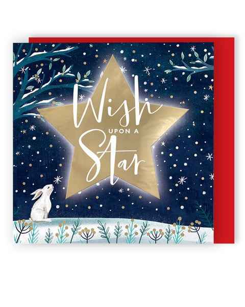 Hare And Star Cards - pack of 8