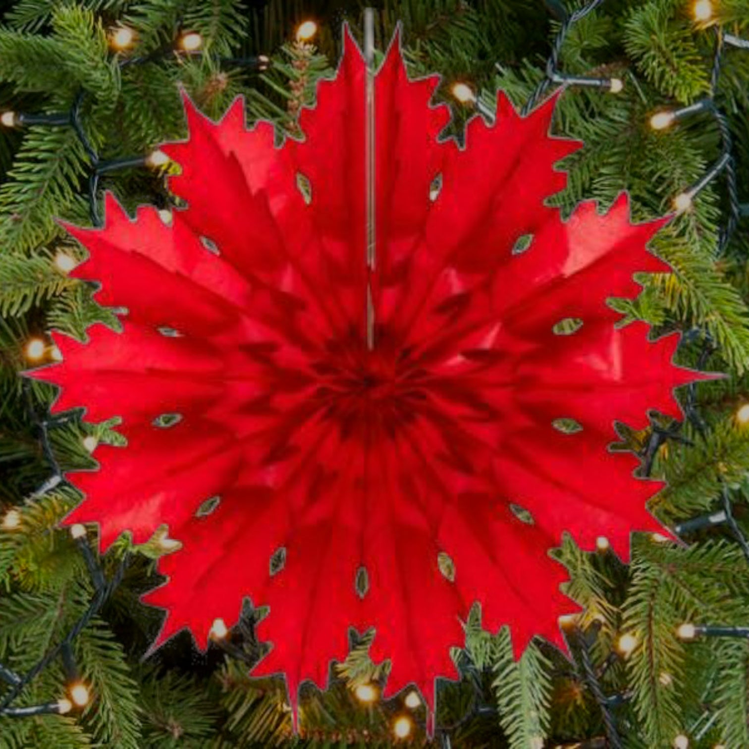 Single Colour Classic Snowflake 45 cm