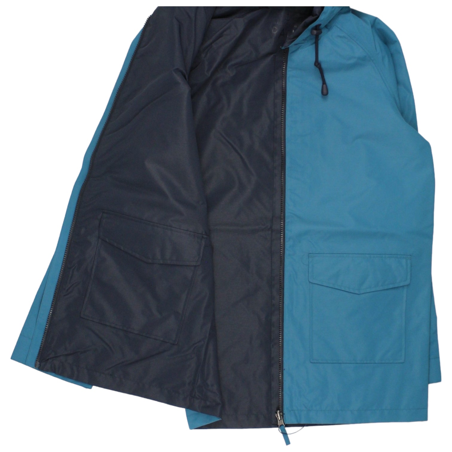 Seasalt Seconds Blue/Navy Reversible Waterproof Rain Coat