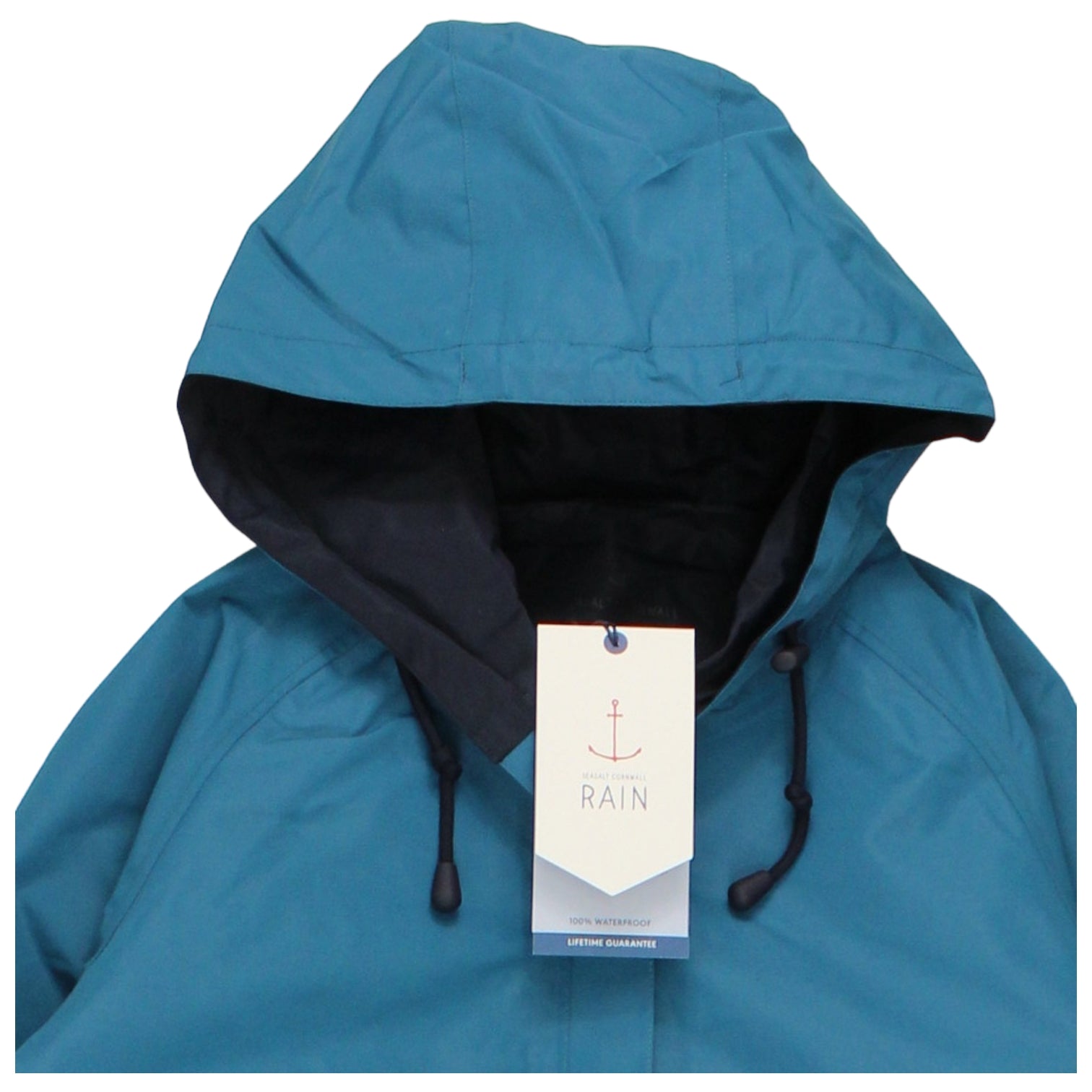 Seasalt Seconds Blue/Navy Reversible Waterproof Rain Coat