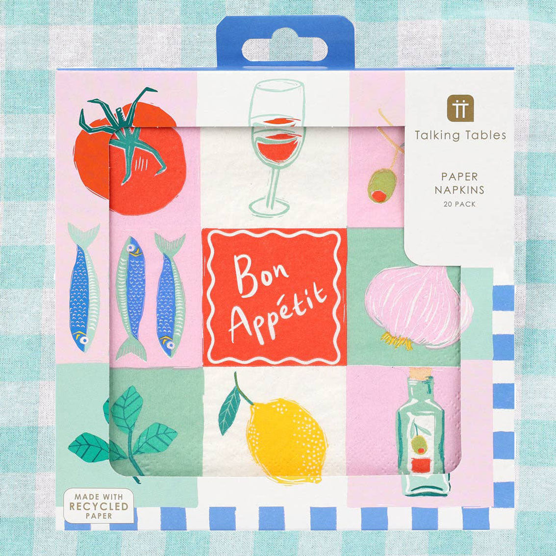 Bon Appetit Recycled Paper Napkins | 20 Pack