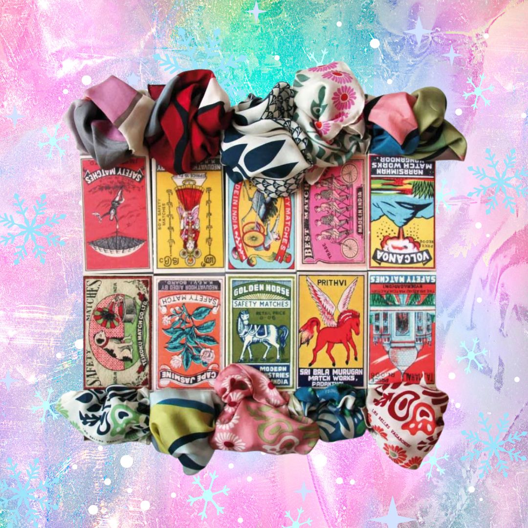 Mini Silk Scarf in a Gift Box
