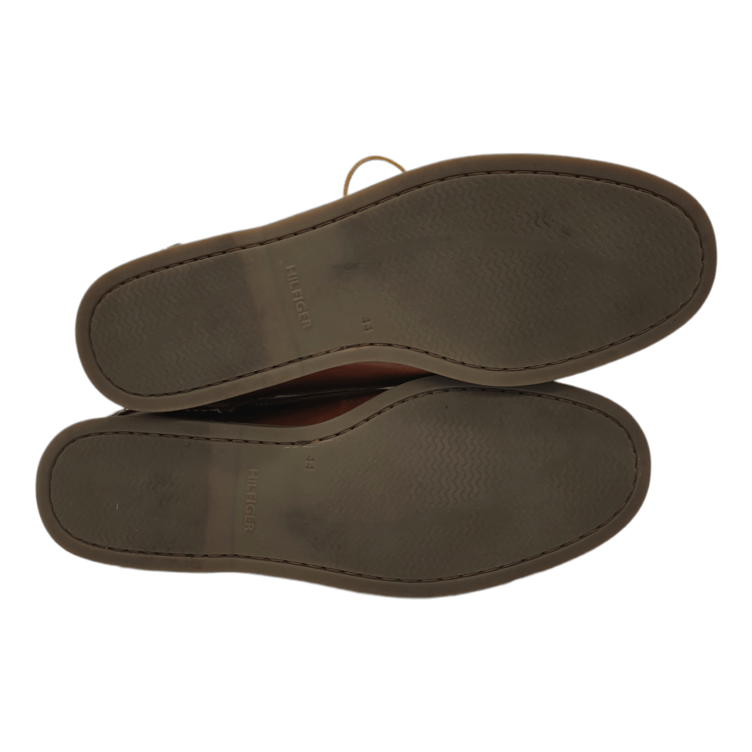 Tommy Hilfiger Brown Leather Deck Shoes