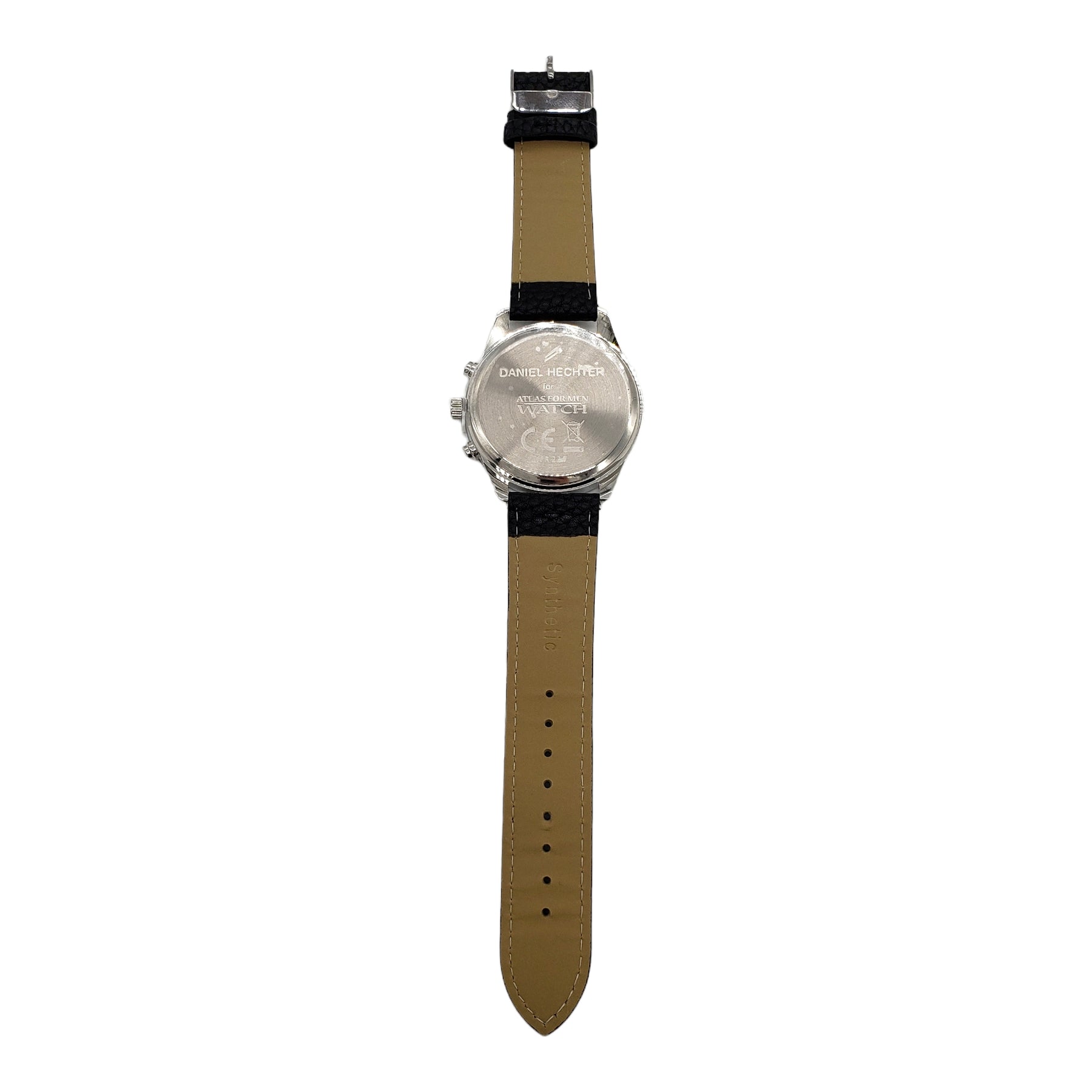 Daniel Hechter Black & Chrome Watch