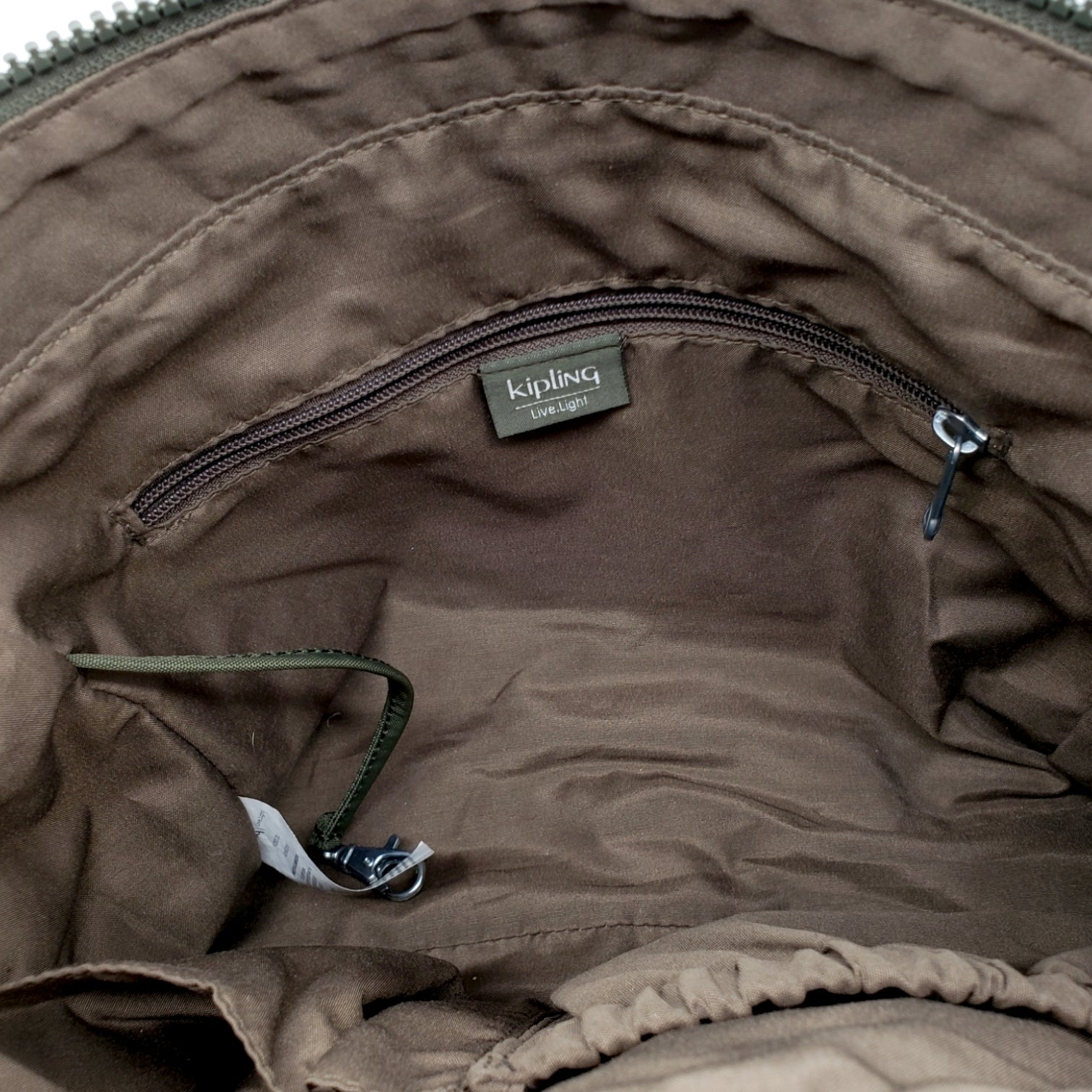 Kipling Green Live Light Shoulder Bag