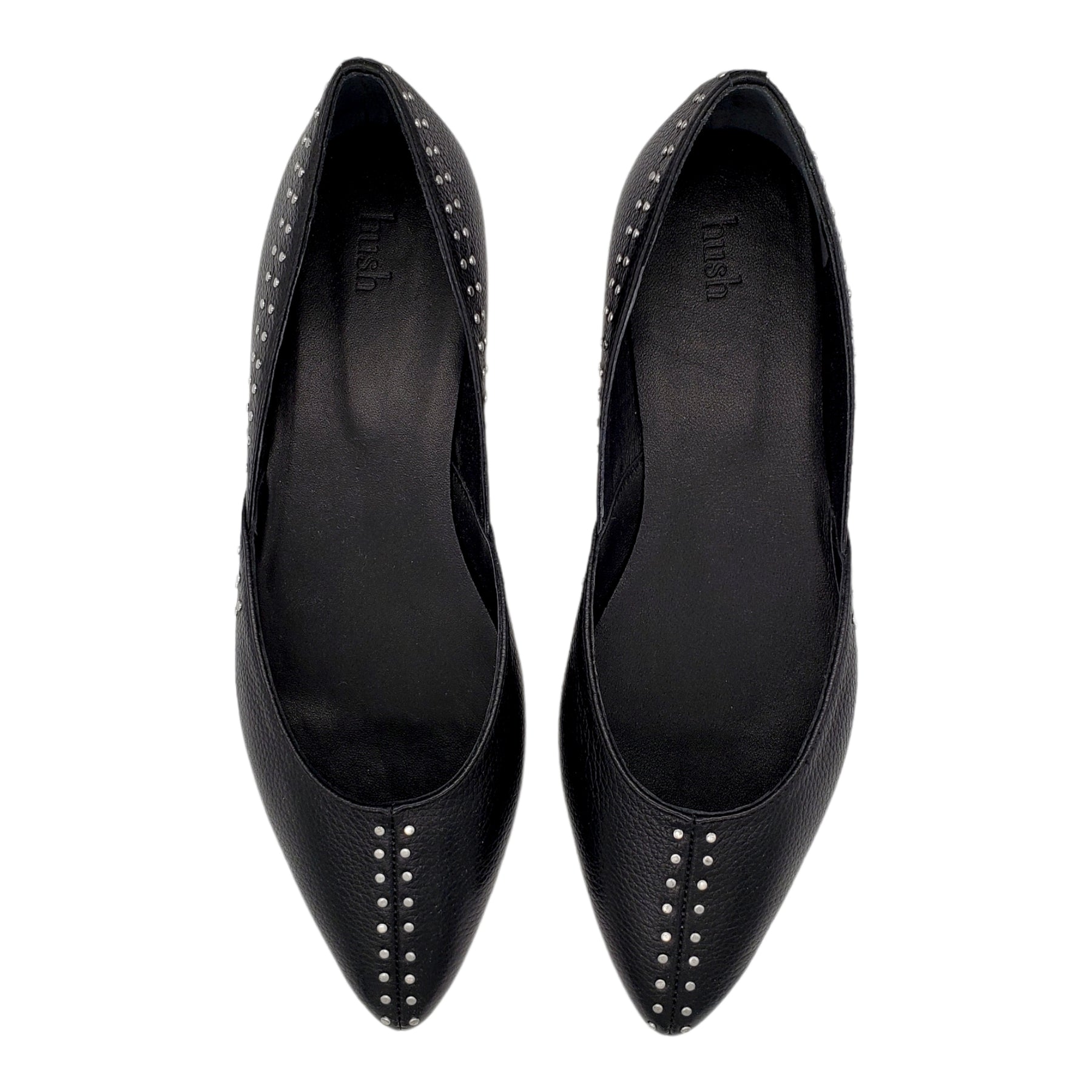 Hush Black/Silver Berwick Pumps