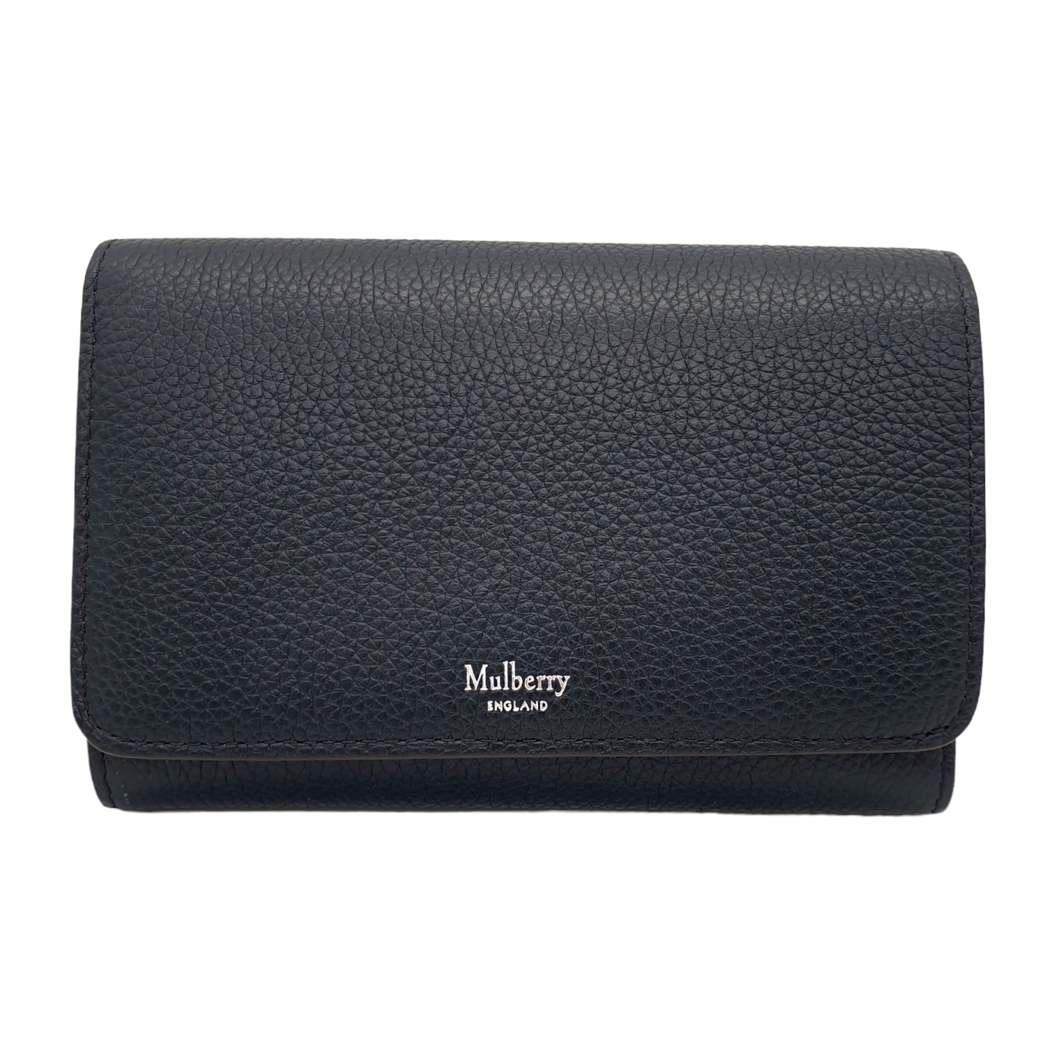 Mulberry Navy Leather French Purse Shop from Crisis Online