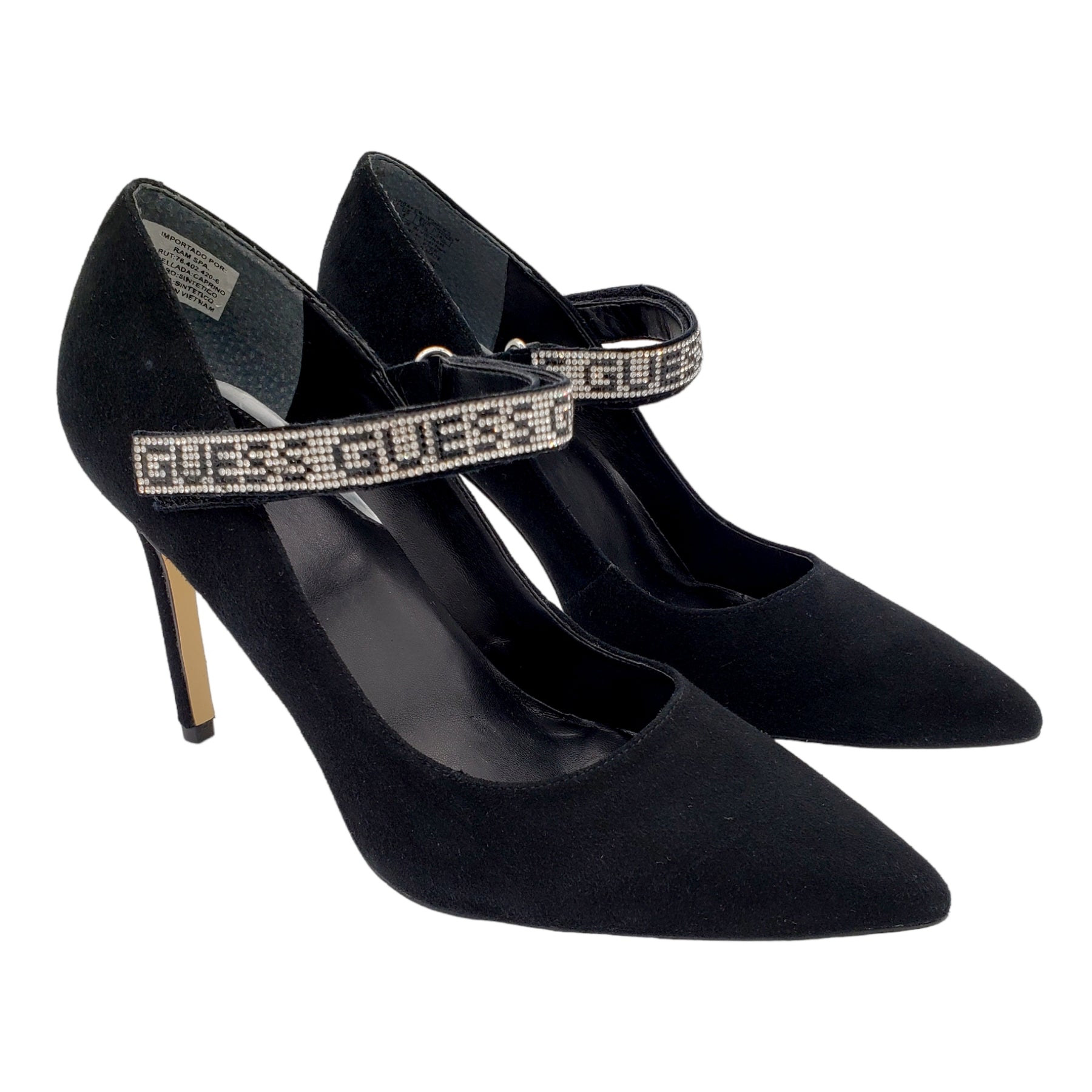 Guess Black Embellished Pumps