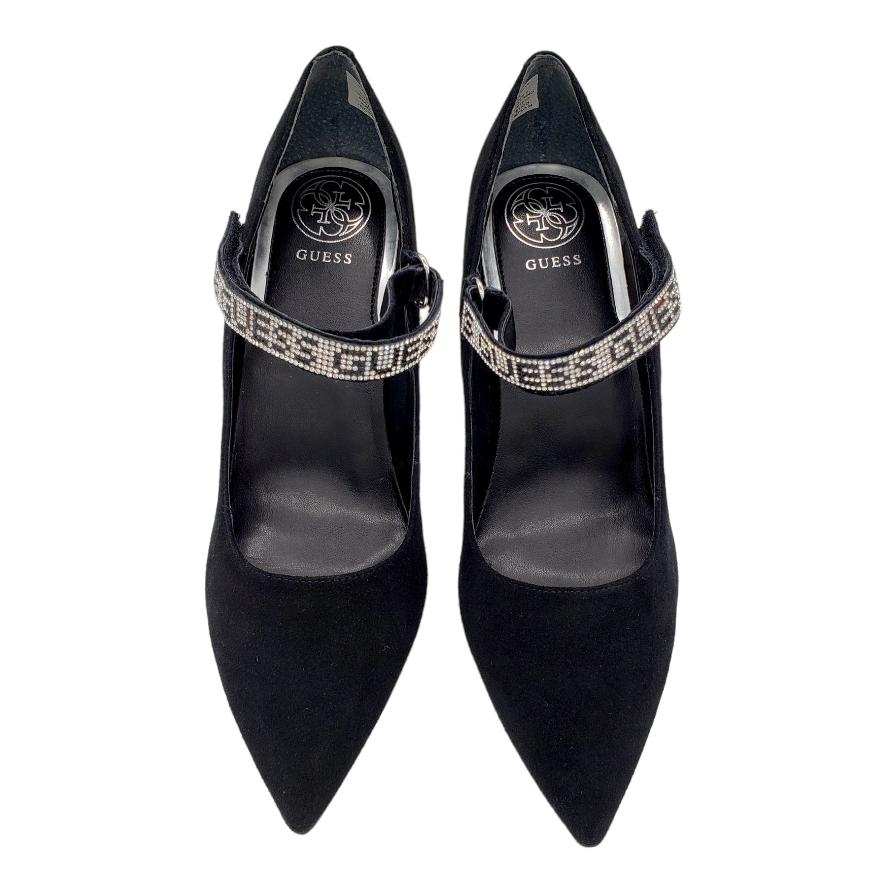 Guess Black Embellished Pumps