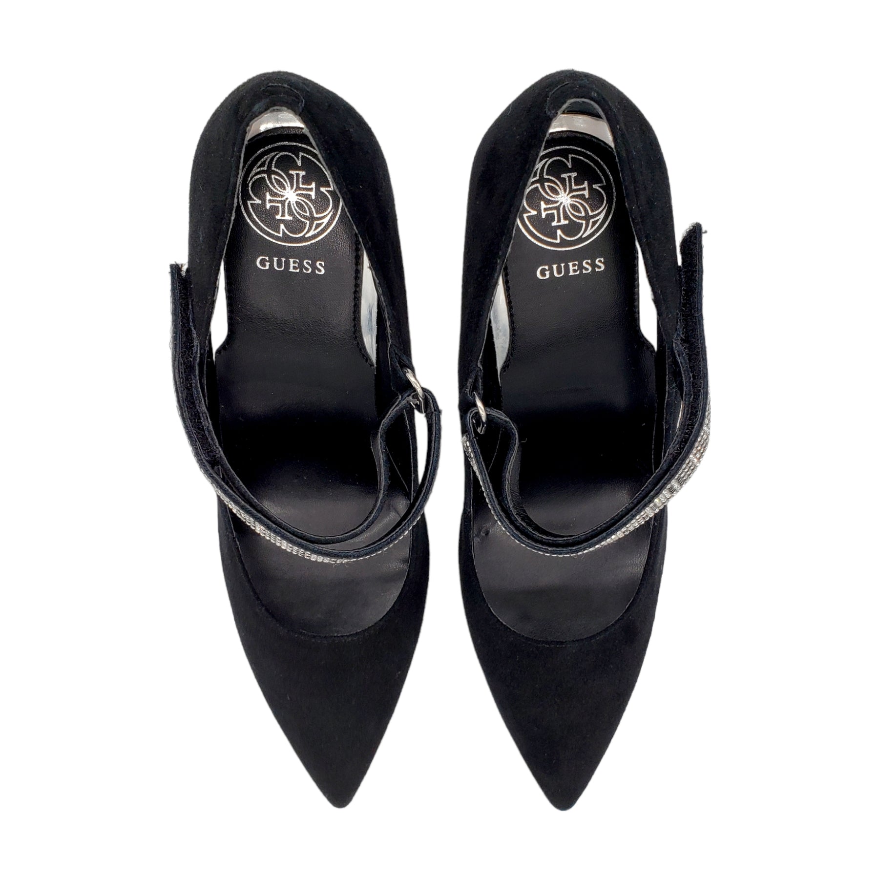 Guess Black Embellished Pumps