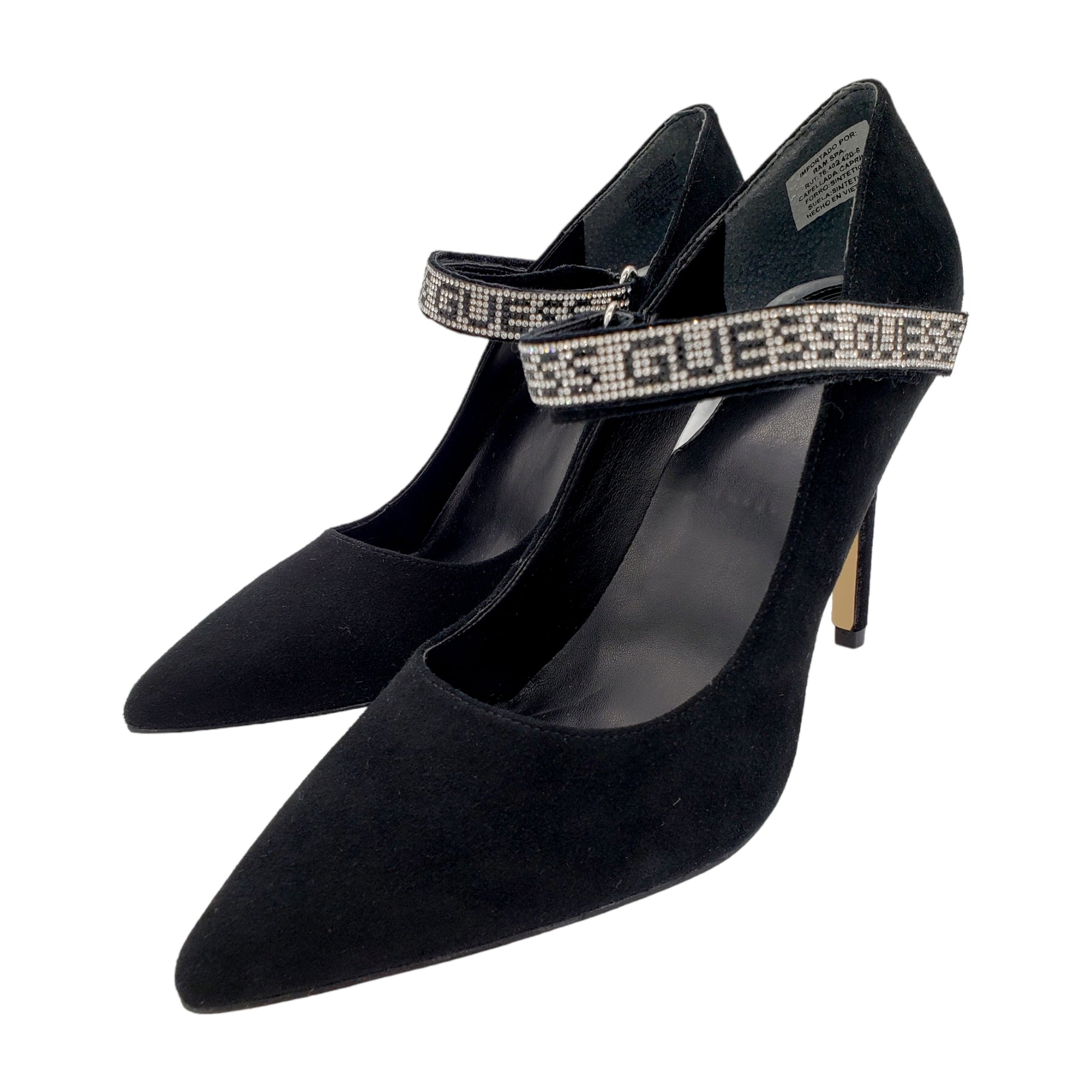 Guess Black Embellished Pumps