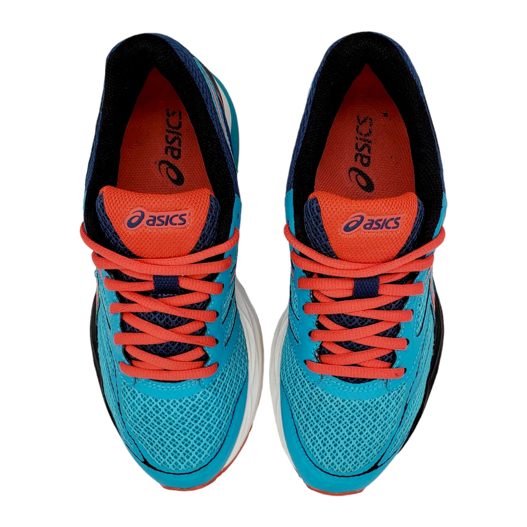Asics Turquoise/Red Teen Running Shoe