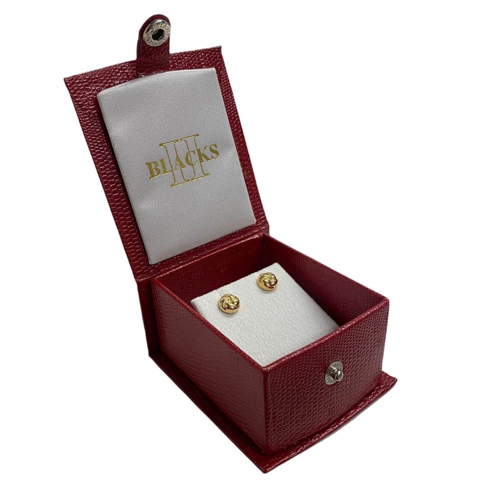 Blacks 9kt Gold Knot Earrings