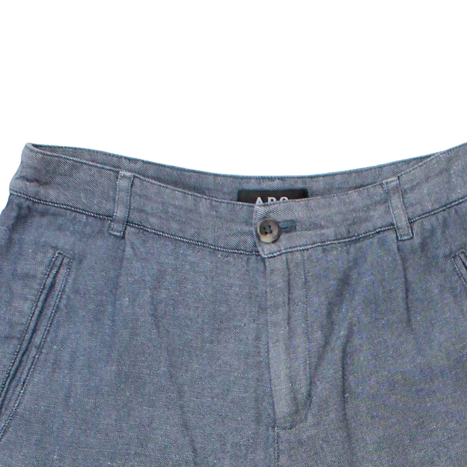 A.P.C. Cotton Straight Leg Hemp Jeans