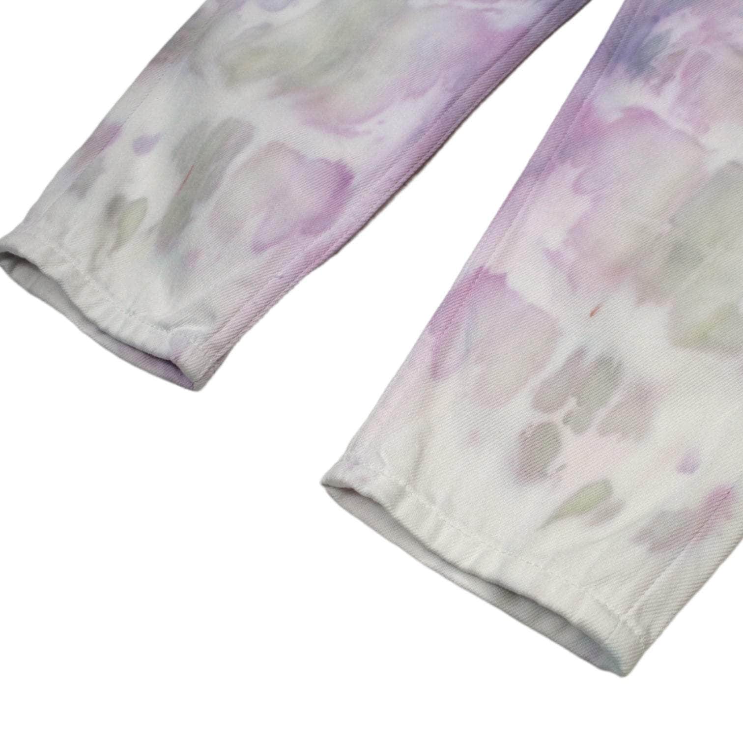 Calvin Klein Purple Tie Dye High Waist Jeans