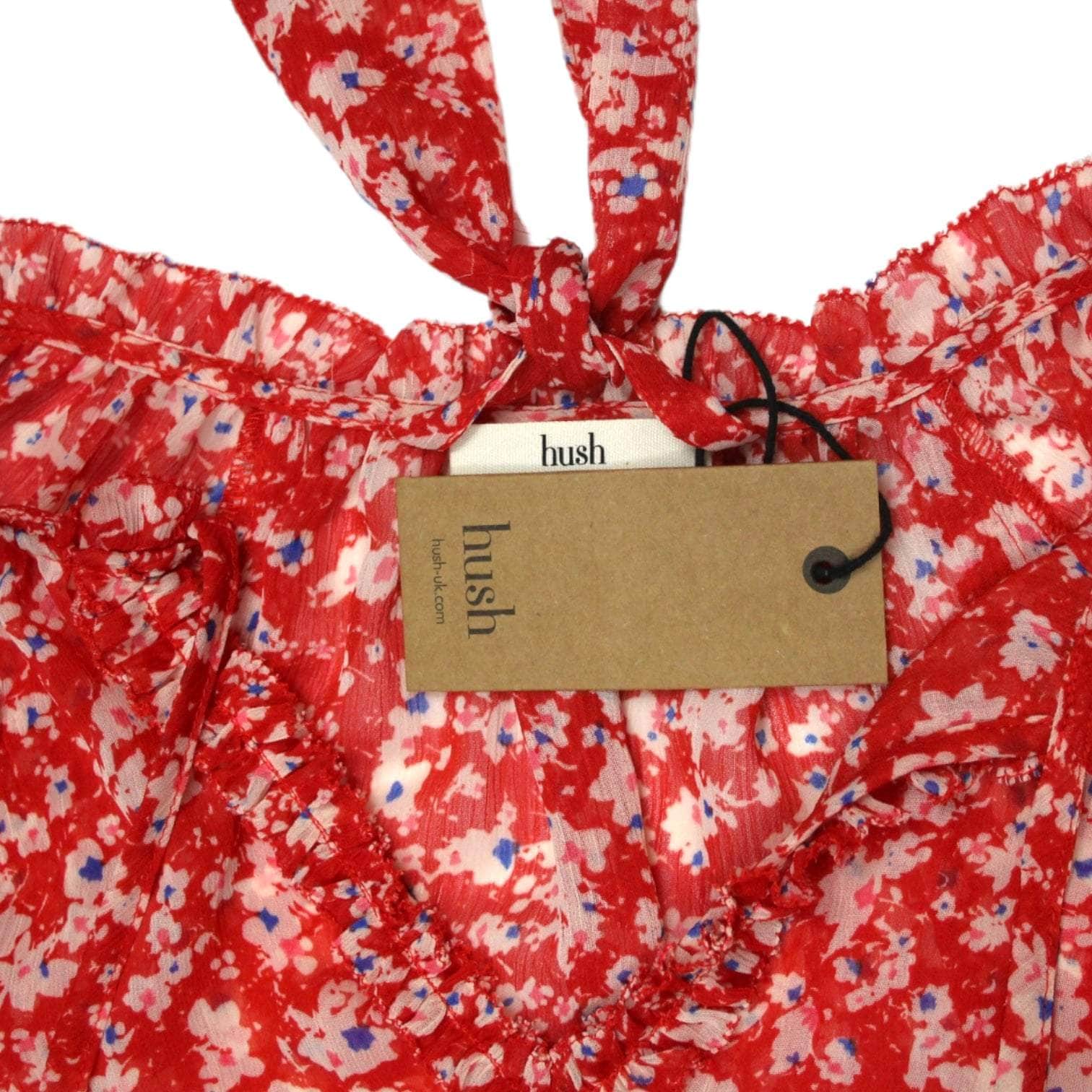 Hush Red Spring Blossom Maxi Dress
