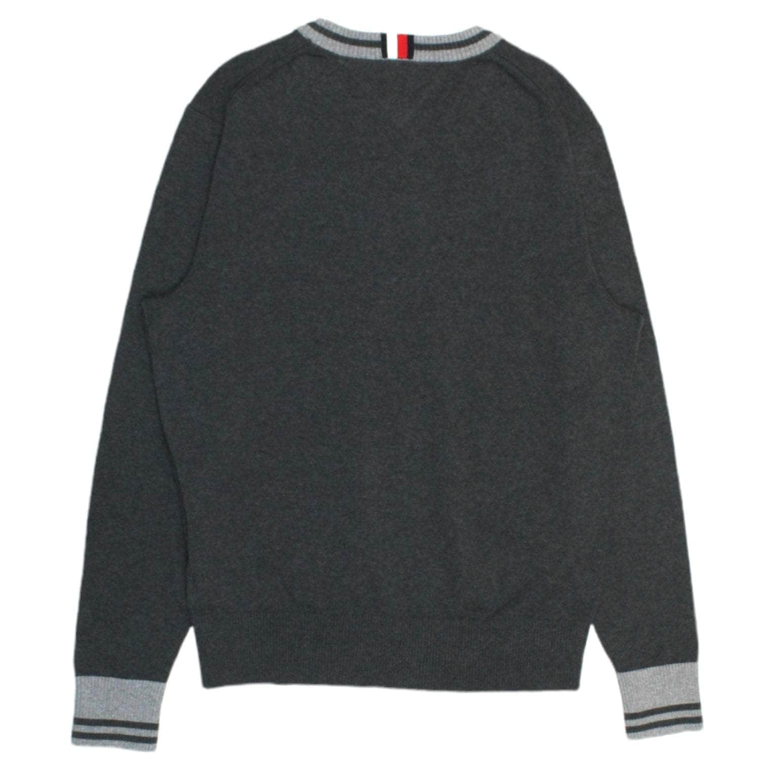 Tommy Hilfiger Grey Plain knit Jumper