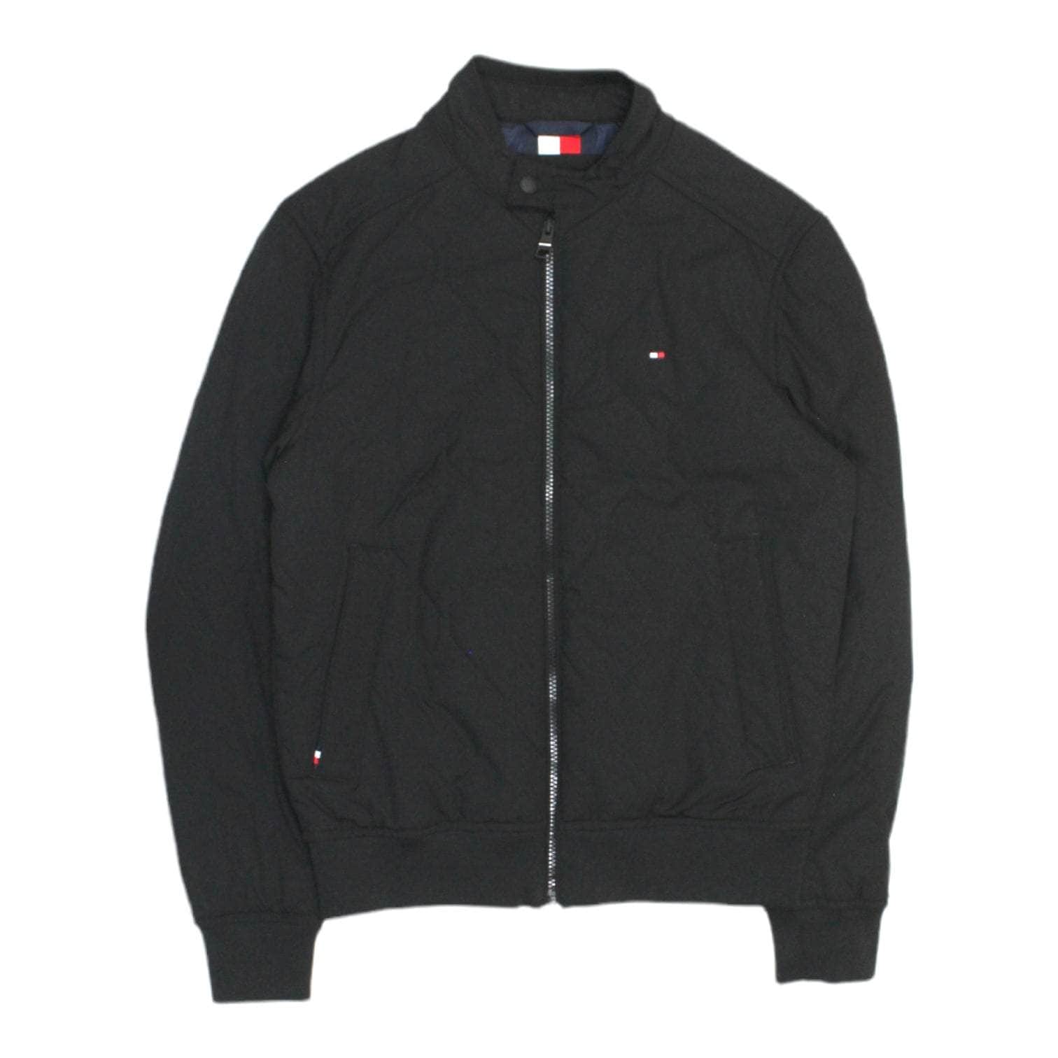Tommy Hilfiger Black Quilted Bomber Jacket