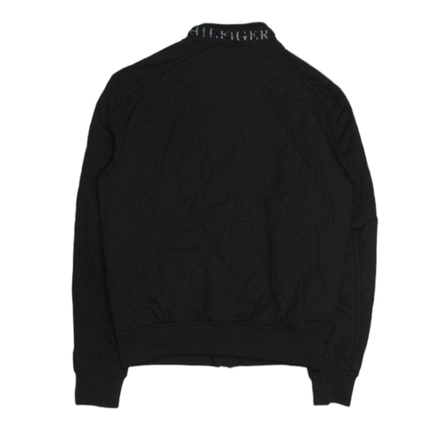 Tommy Hilfiger Black Quilted Bomber Jacket