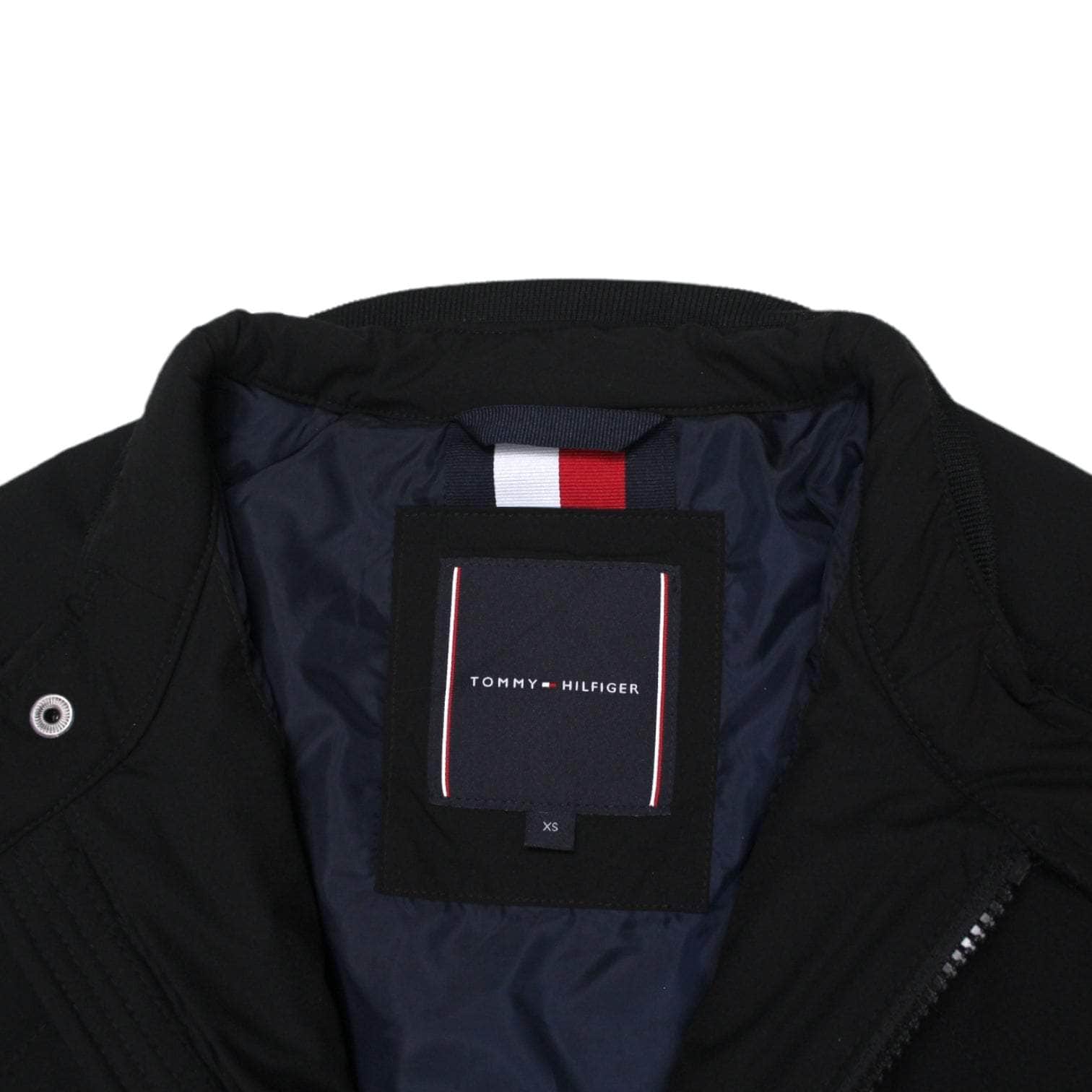 Tommy Hilfiger Black Quilted Bomber Jacket