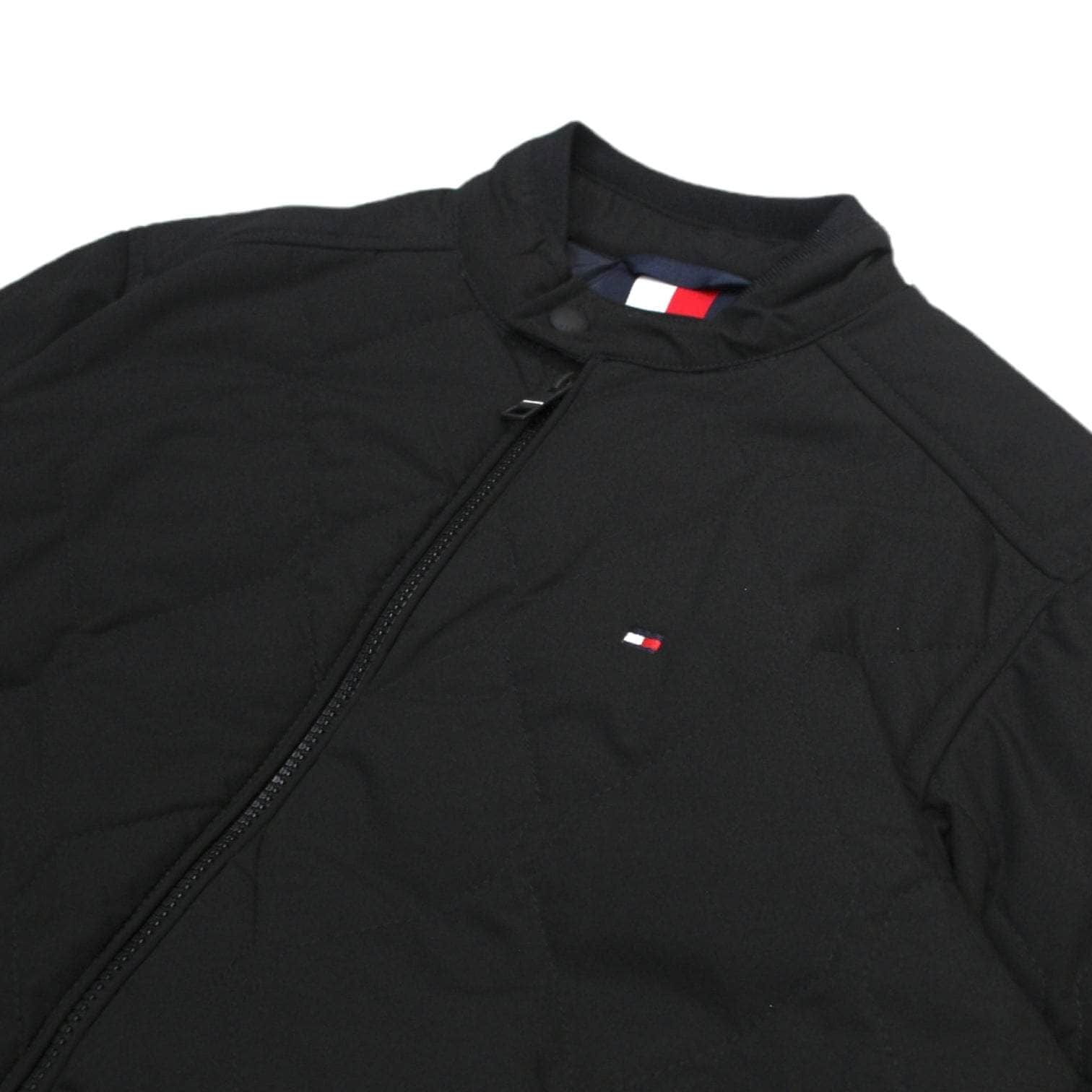 Tommy Hilfiger Black Quilted Bomber Jacket