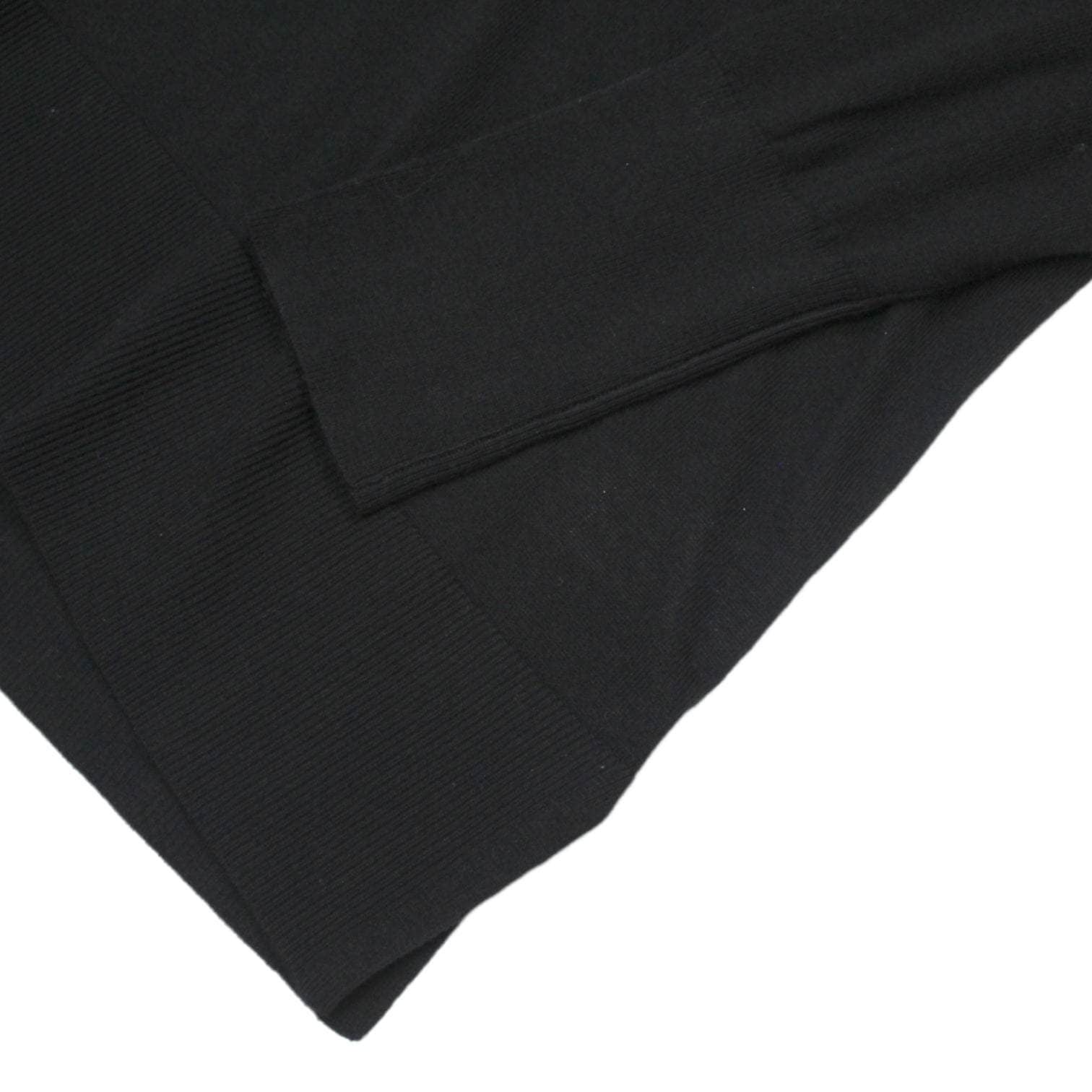 Hush Black V-Neck Jumper