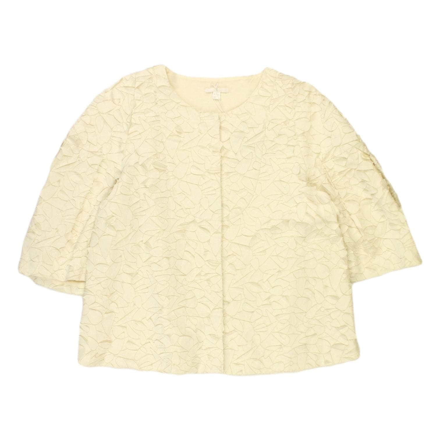 COS Cream Textured Jacket