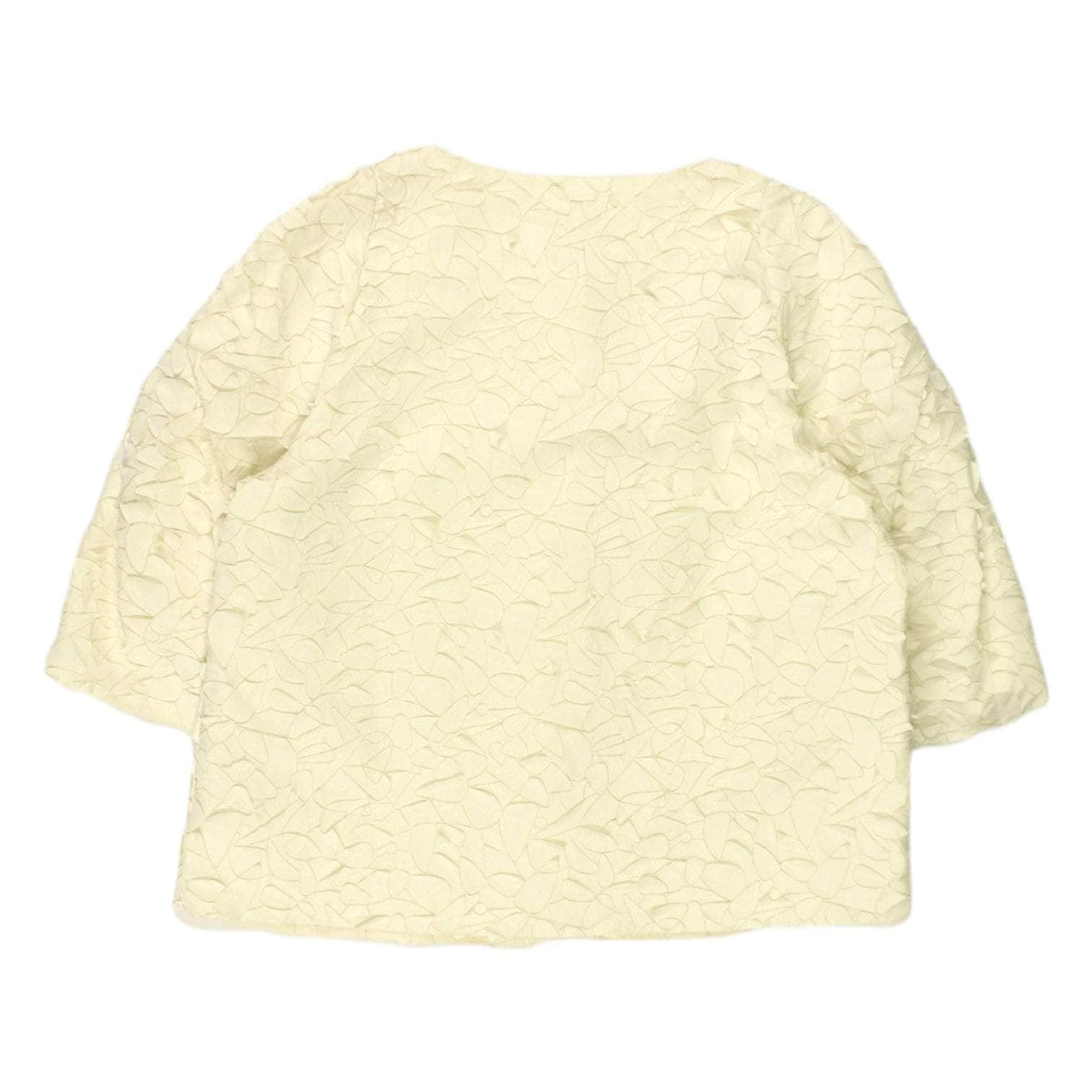 COS Cream Textured Jacket