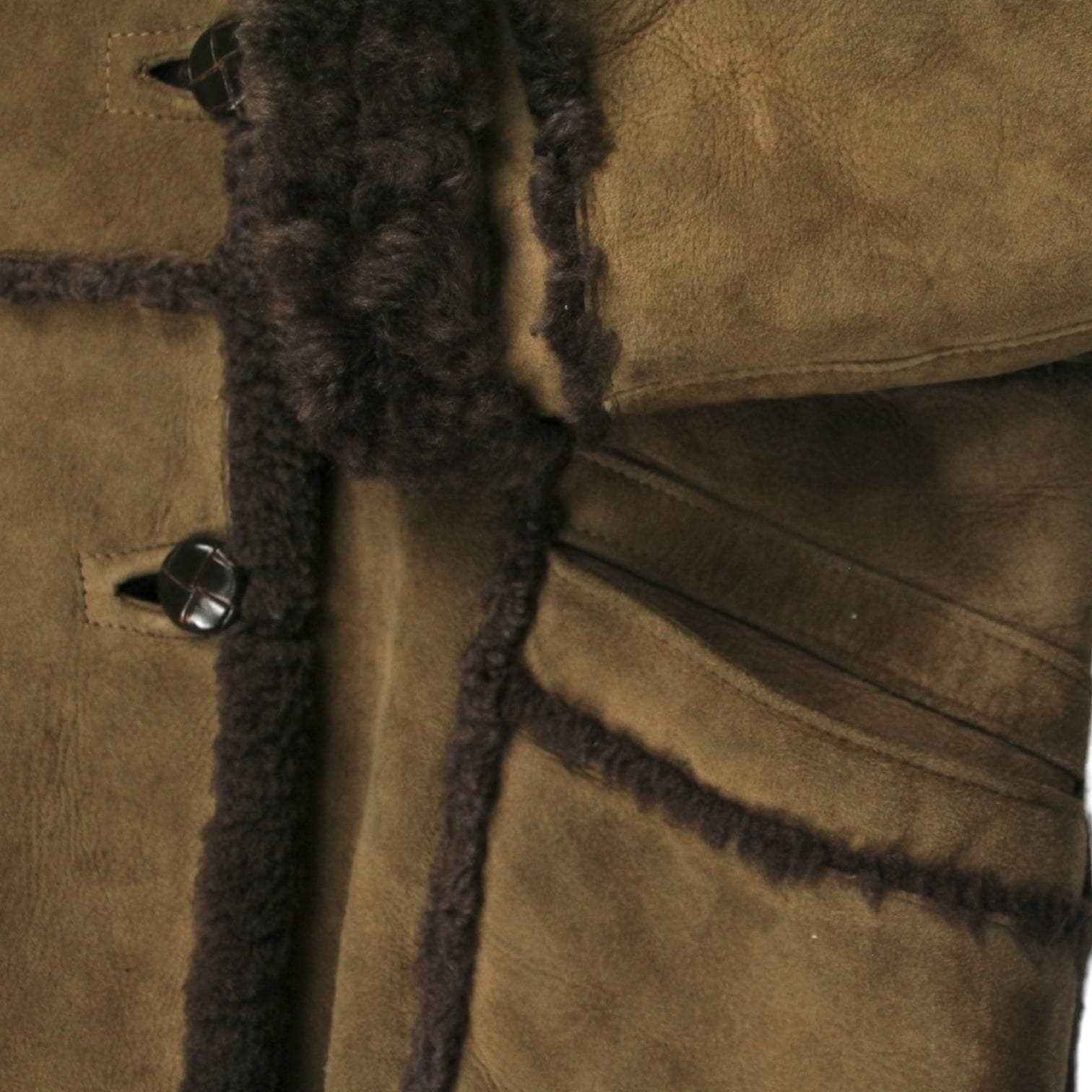Vintage Brown Sheepskin Jacket