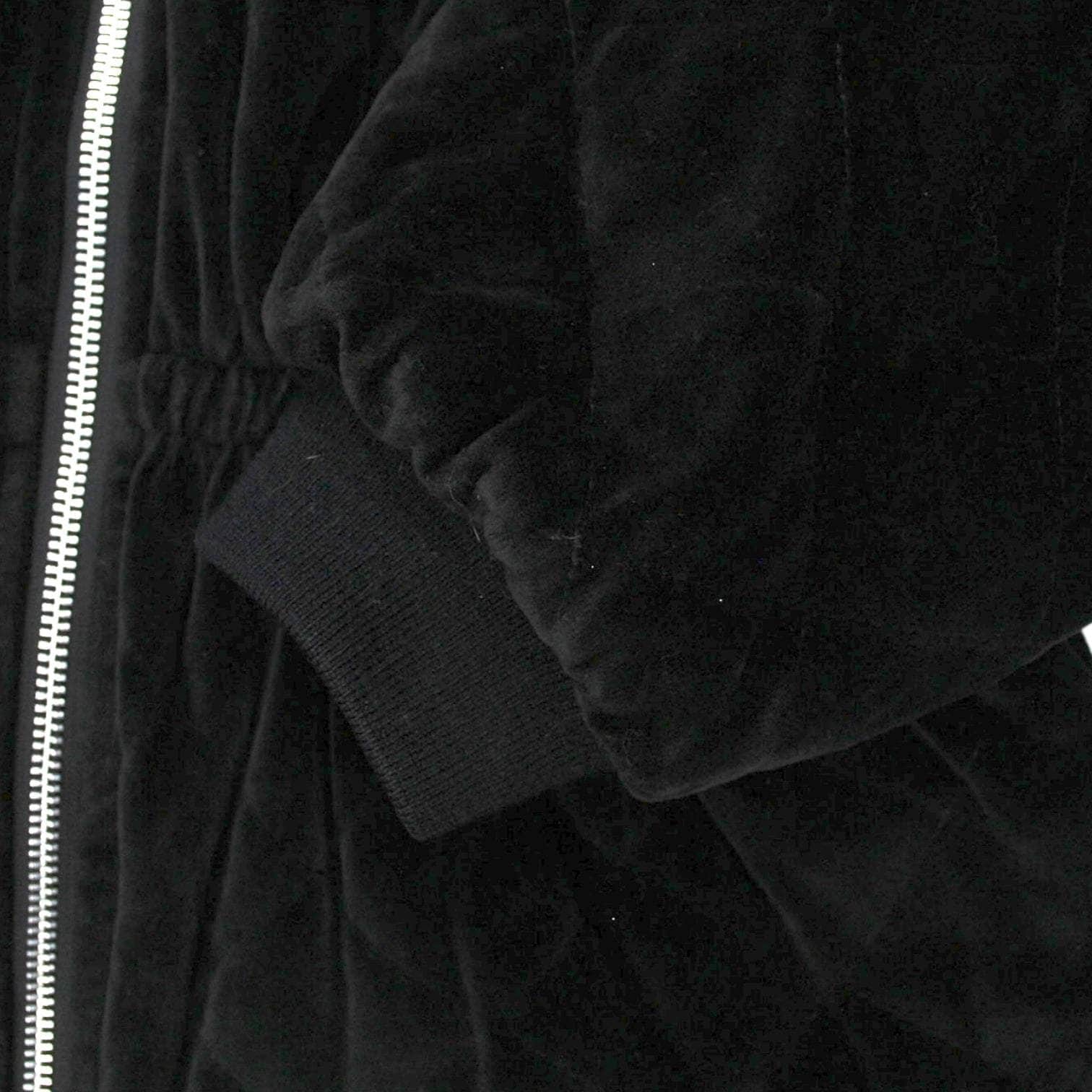 Vintage Topshop Quilted Velour Jacket