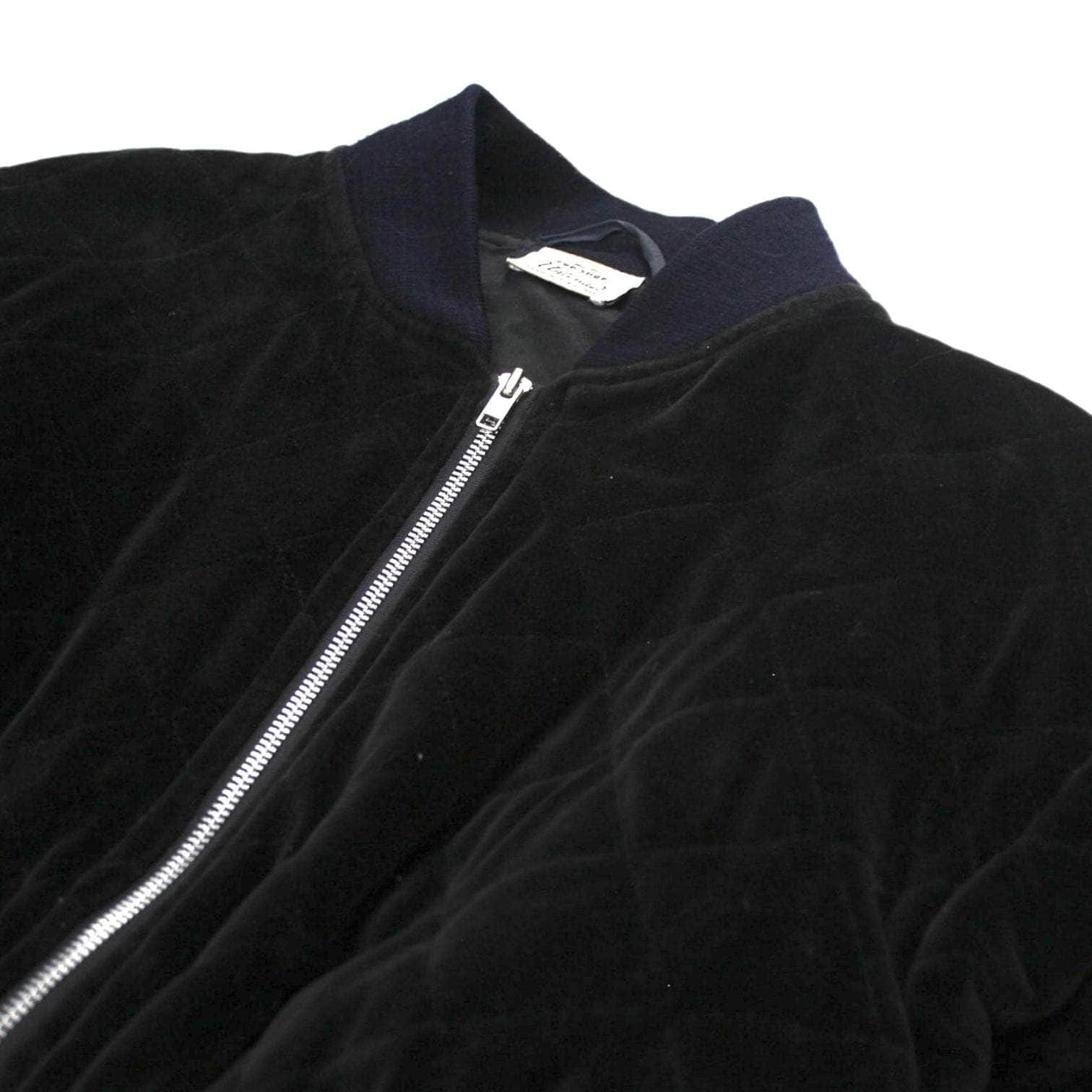 Vintage Topshop Quilted Velour Jacket