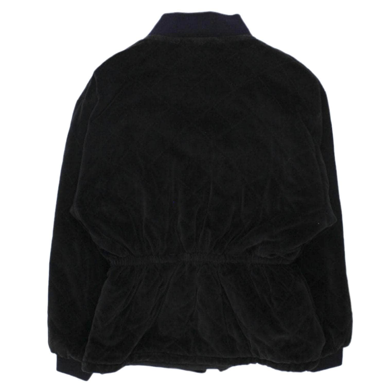 Vintage Topshop Quilted Velour Jacket