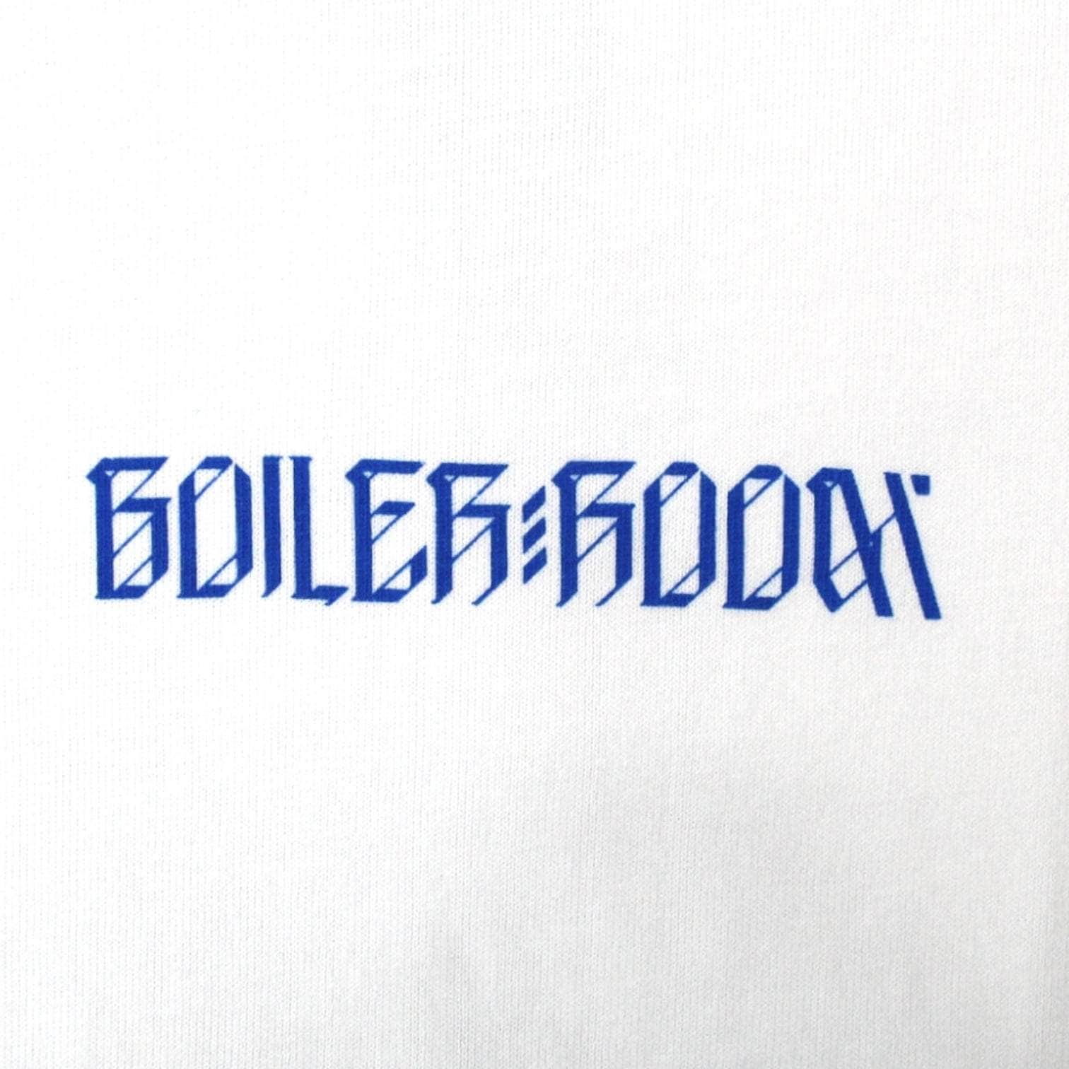 Boiler Room White Statue Lover Motif T-Shirt