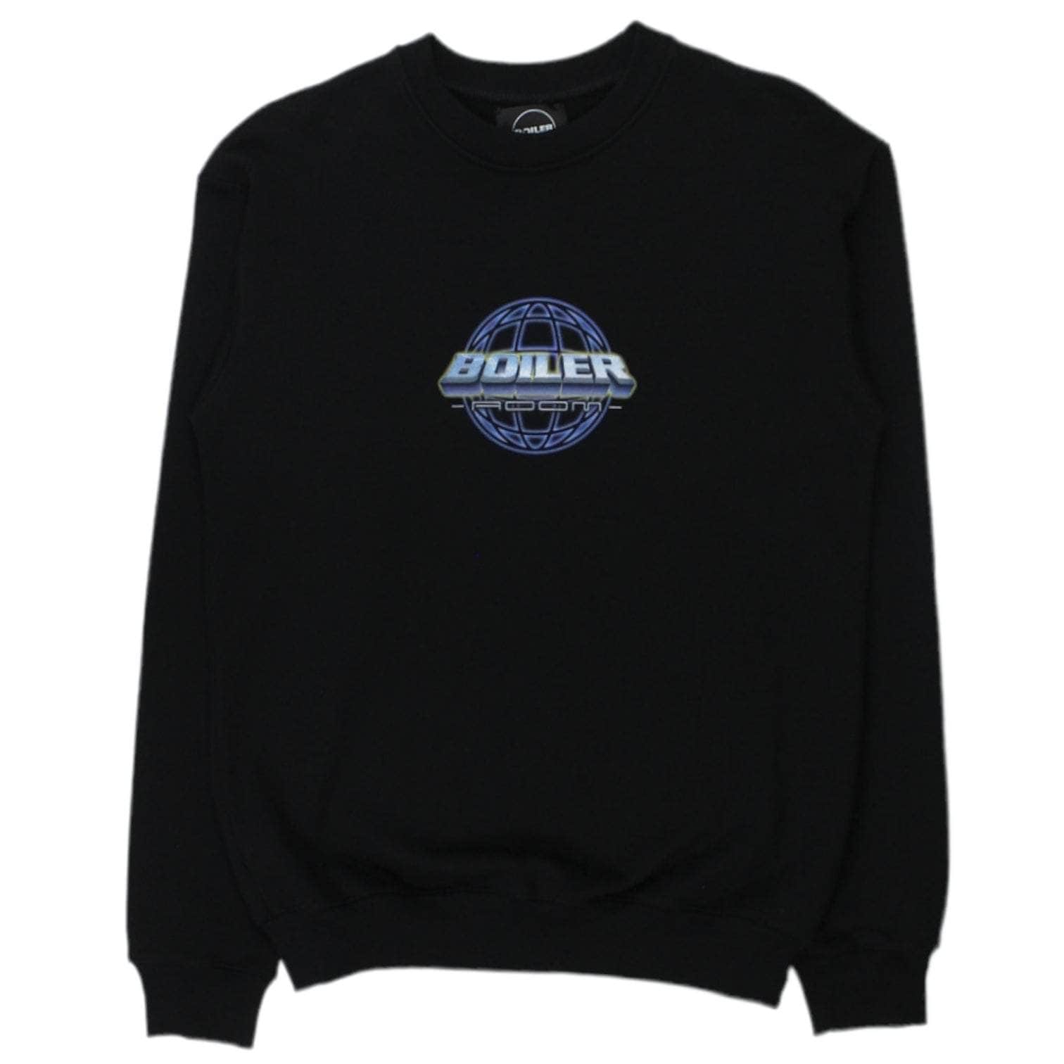 Boiler Room Black Globe Logo Sweatshirt