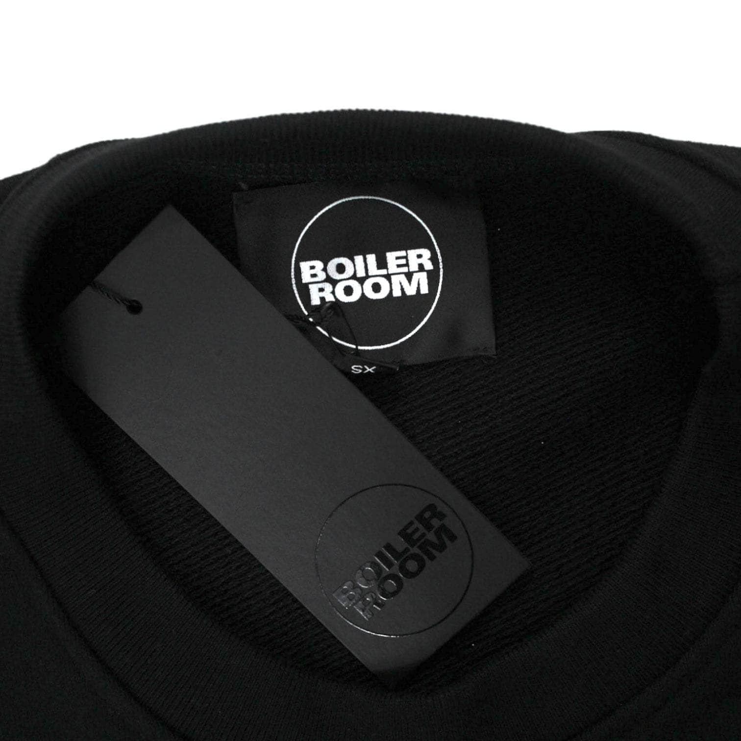 Boiler Room Black Globe Logo Sweatshirt