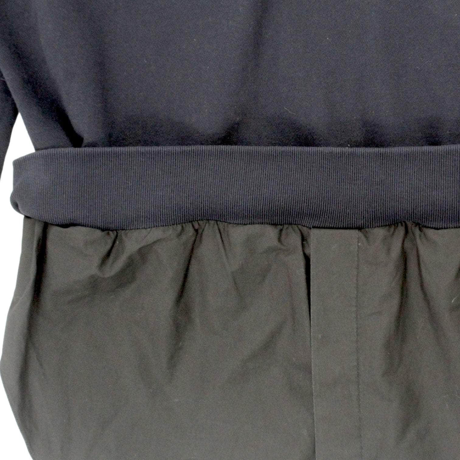 3-1 Phillip Lim Black Sweat Shirt Dress