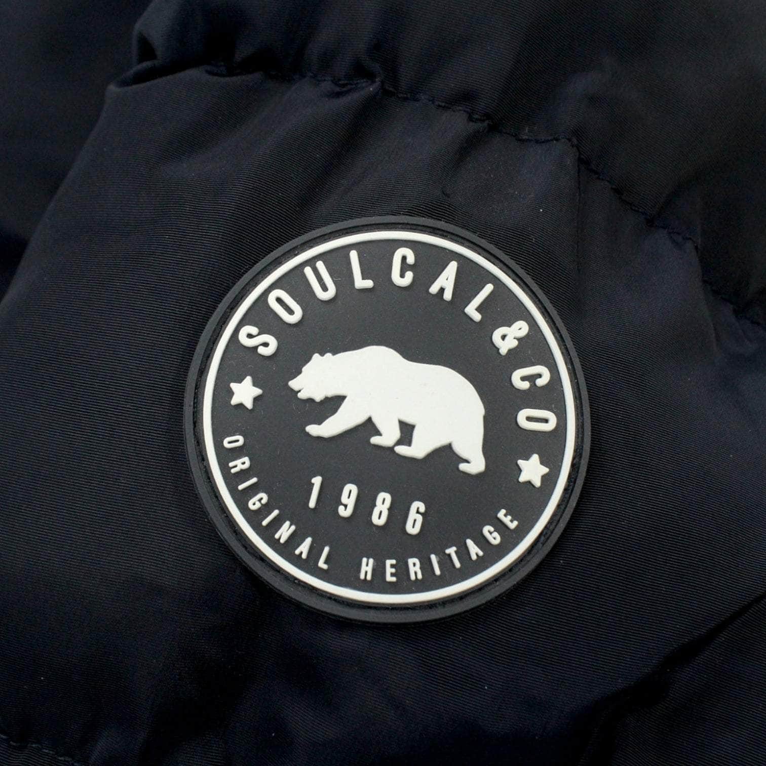 SOULCAL & CO Navy Fleece Lined Jacket