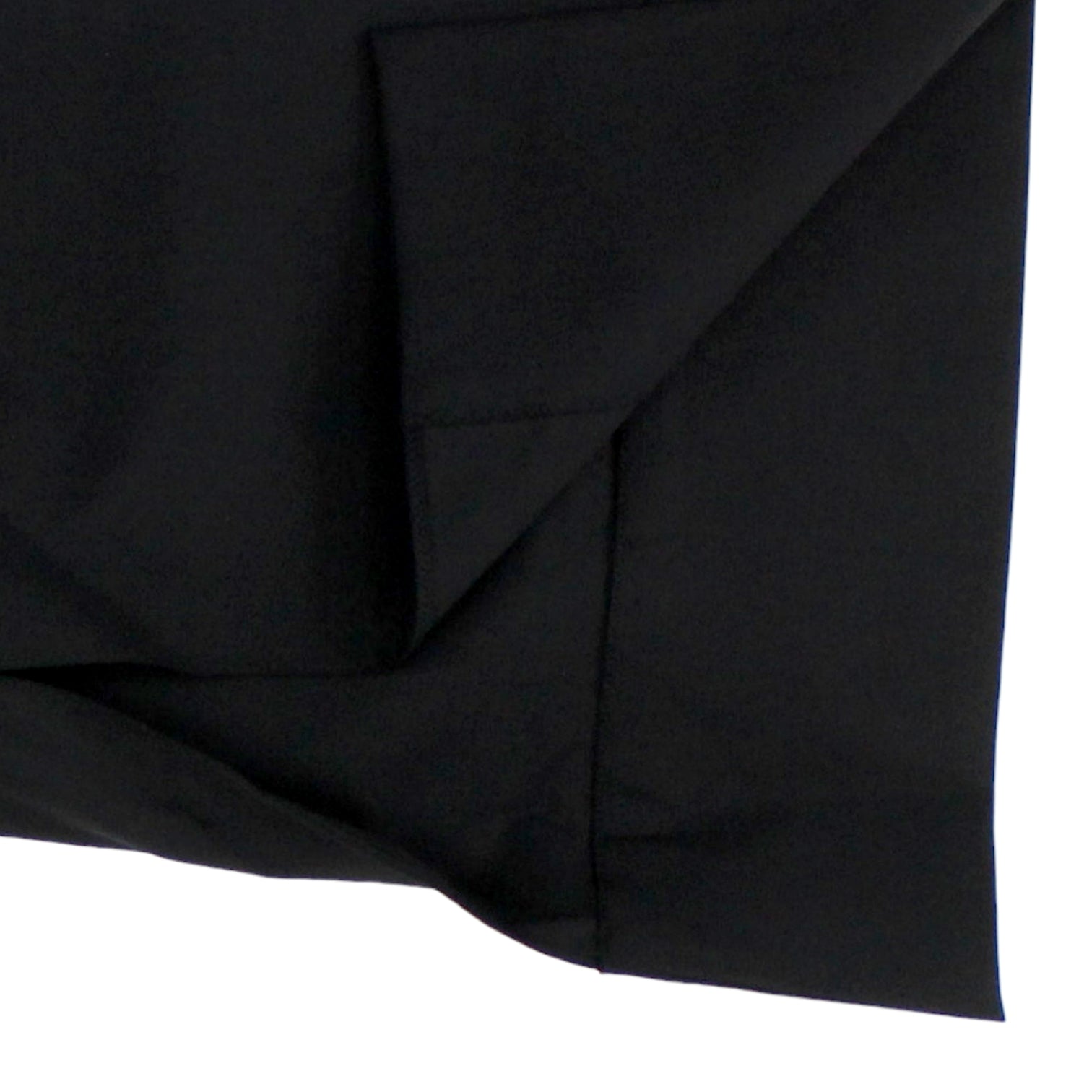 Studio Nicholson Black Split Sleeve Top