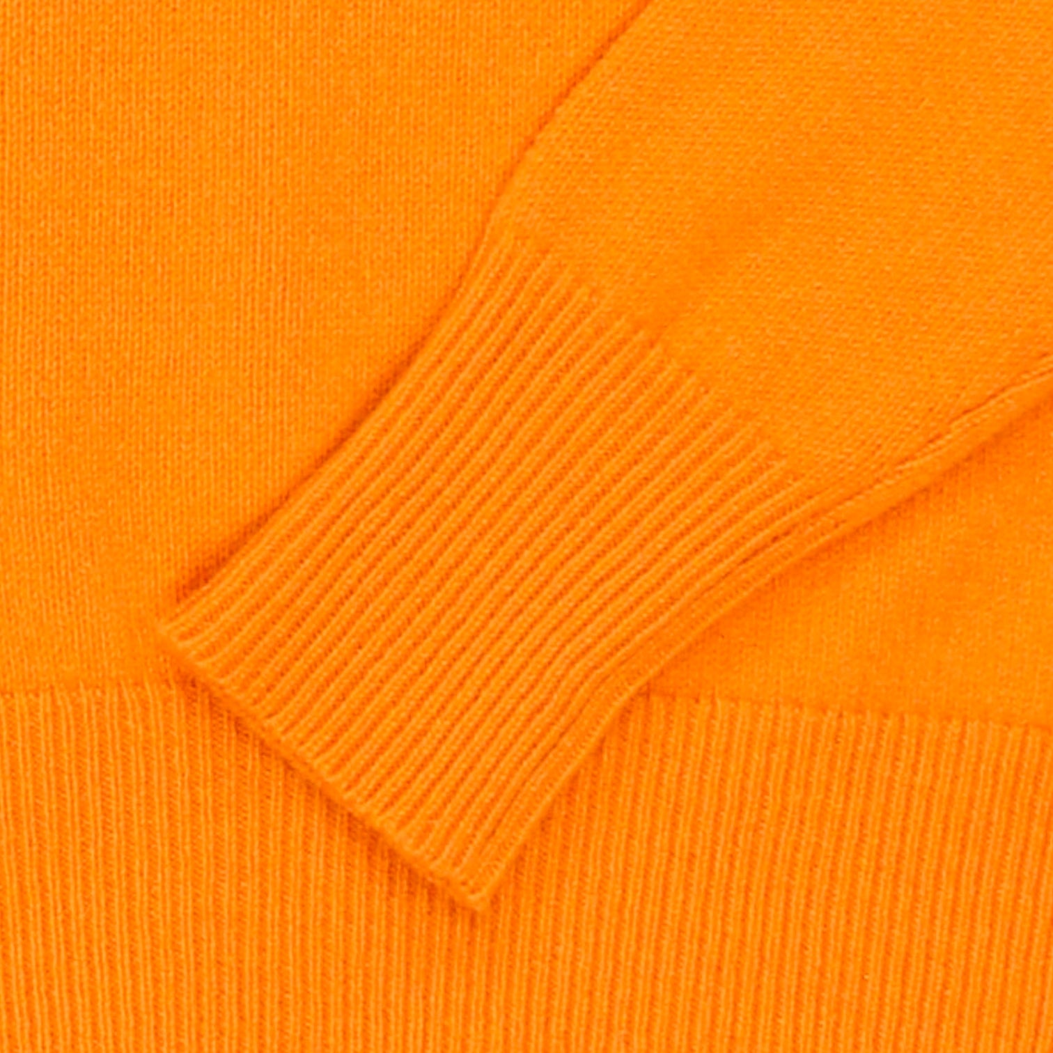Studio Nicholson Orange Twisted Wool Jumper