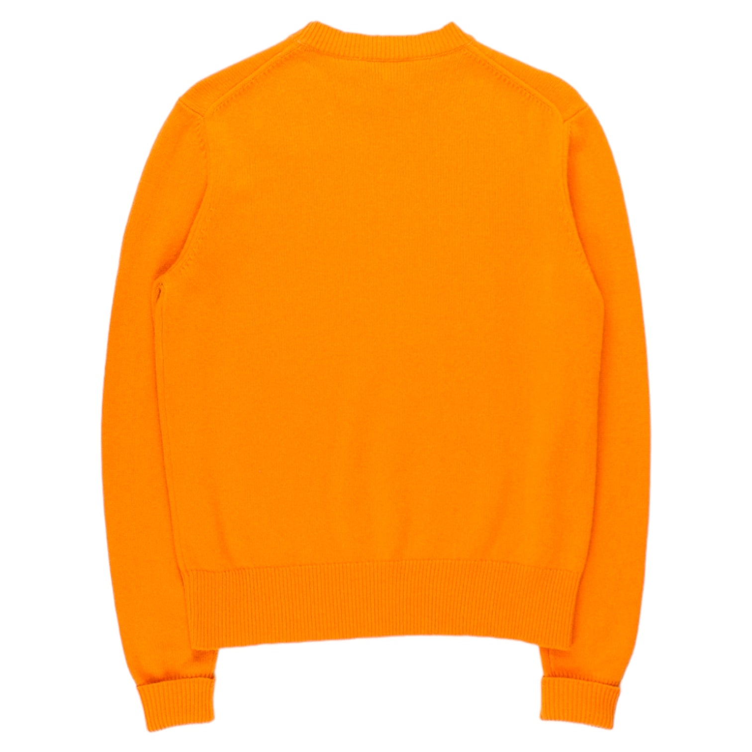 Studio Nicholson Orange Twisted Wool Jumper
